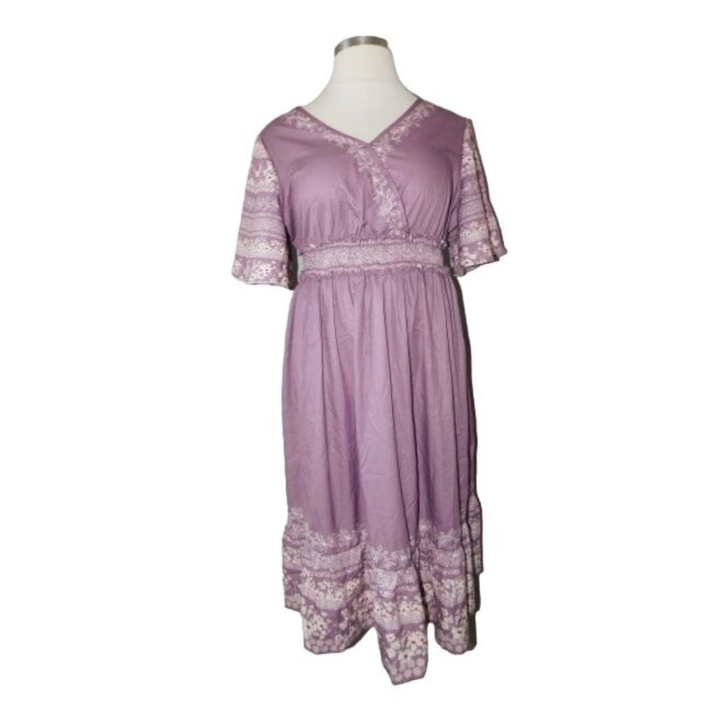 Bloomchic Bloom Chic Size 14/16 Boho Vneck Dress NWT